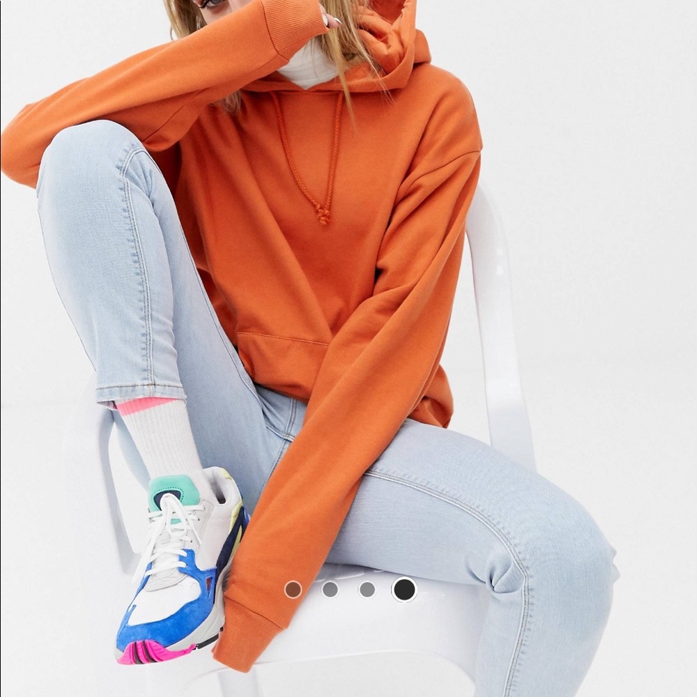 Colussion Hoodie ASOS in terracotta XS